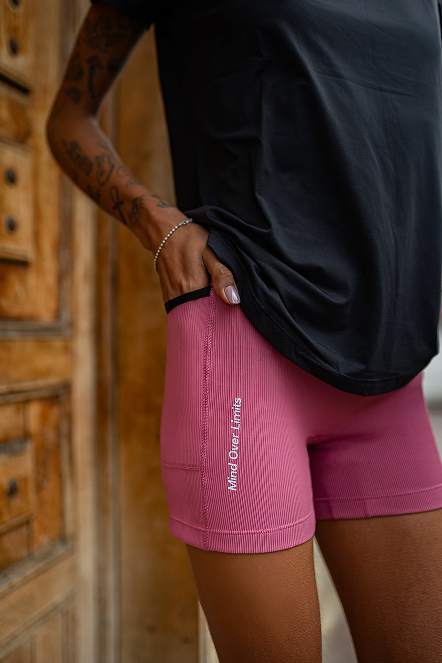 Short Running Mujer - Rosa