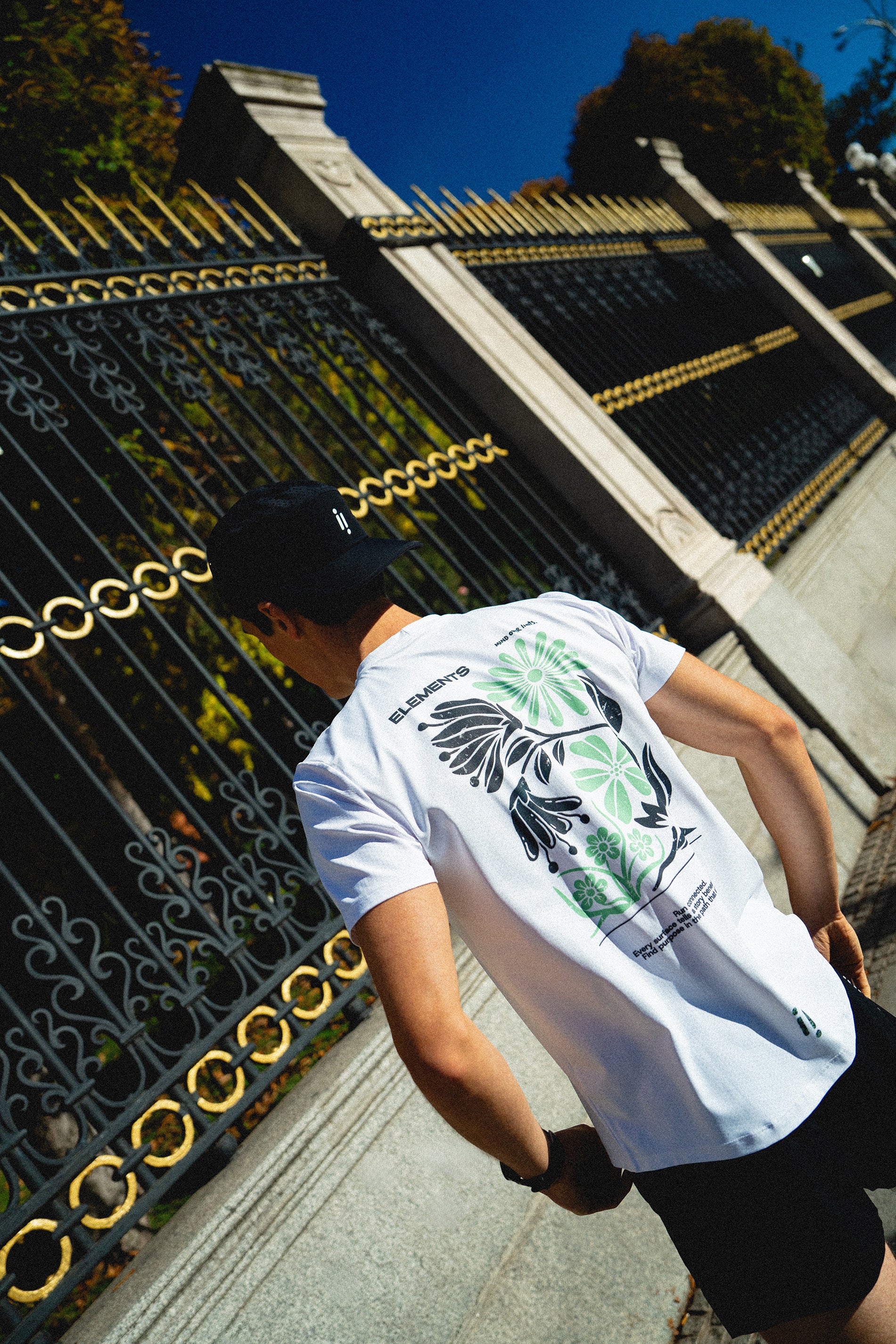 Camiseta Running Hombre Earth