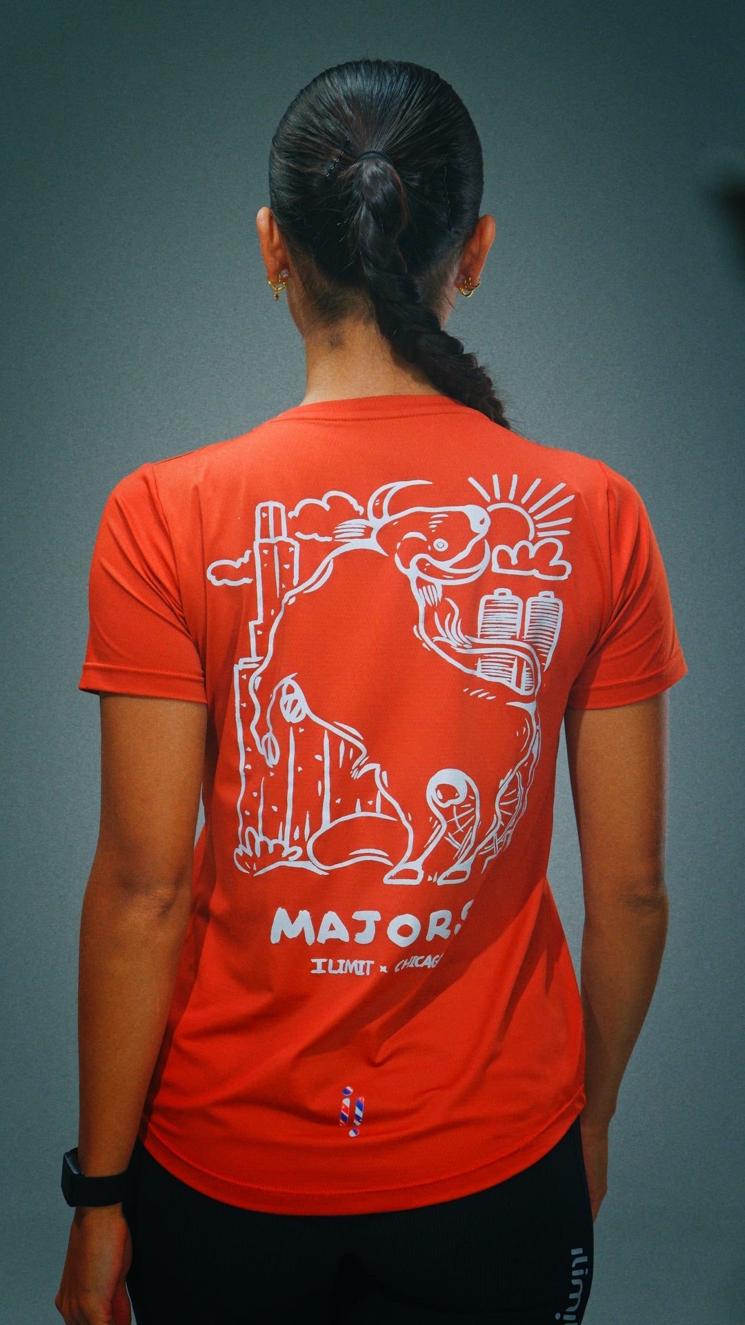 Camiseta Altitud Manga Corta Mujer CHICAGO EDITION - MAJORS