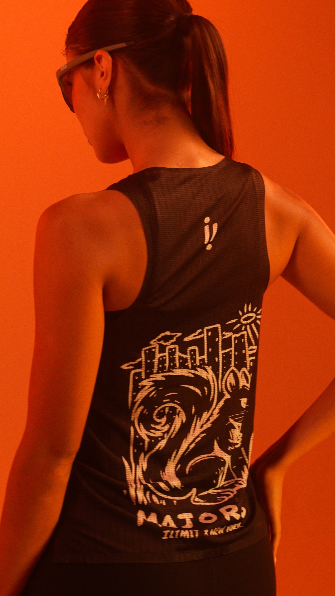 Camiseta Pro Race Esqueleto Mujer NEW YORK EDITION - MAJORS