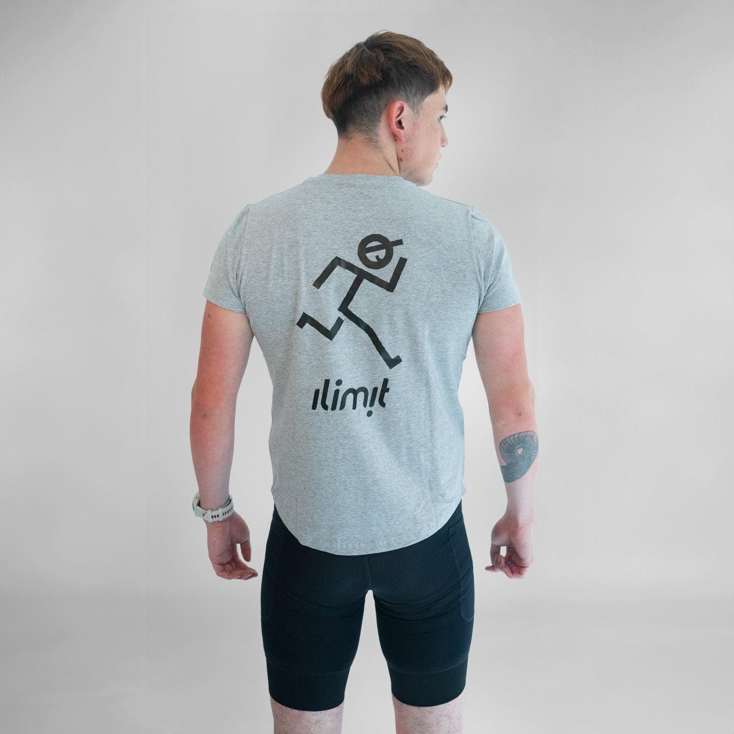 Camiseta Deportiva Hombre Altitud Gris ilimit