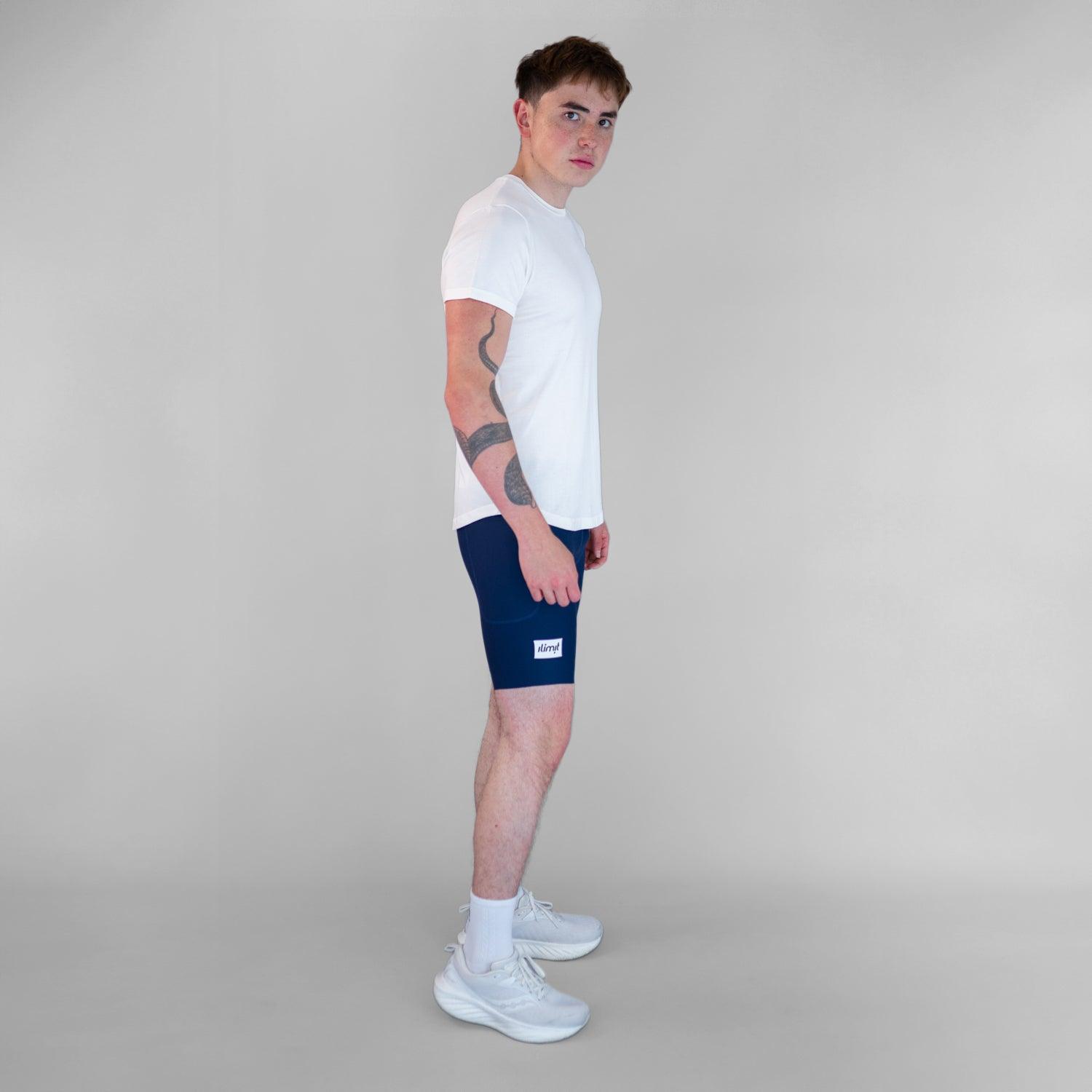 Camiseta running Hombre Blanca comfotr