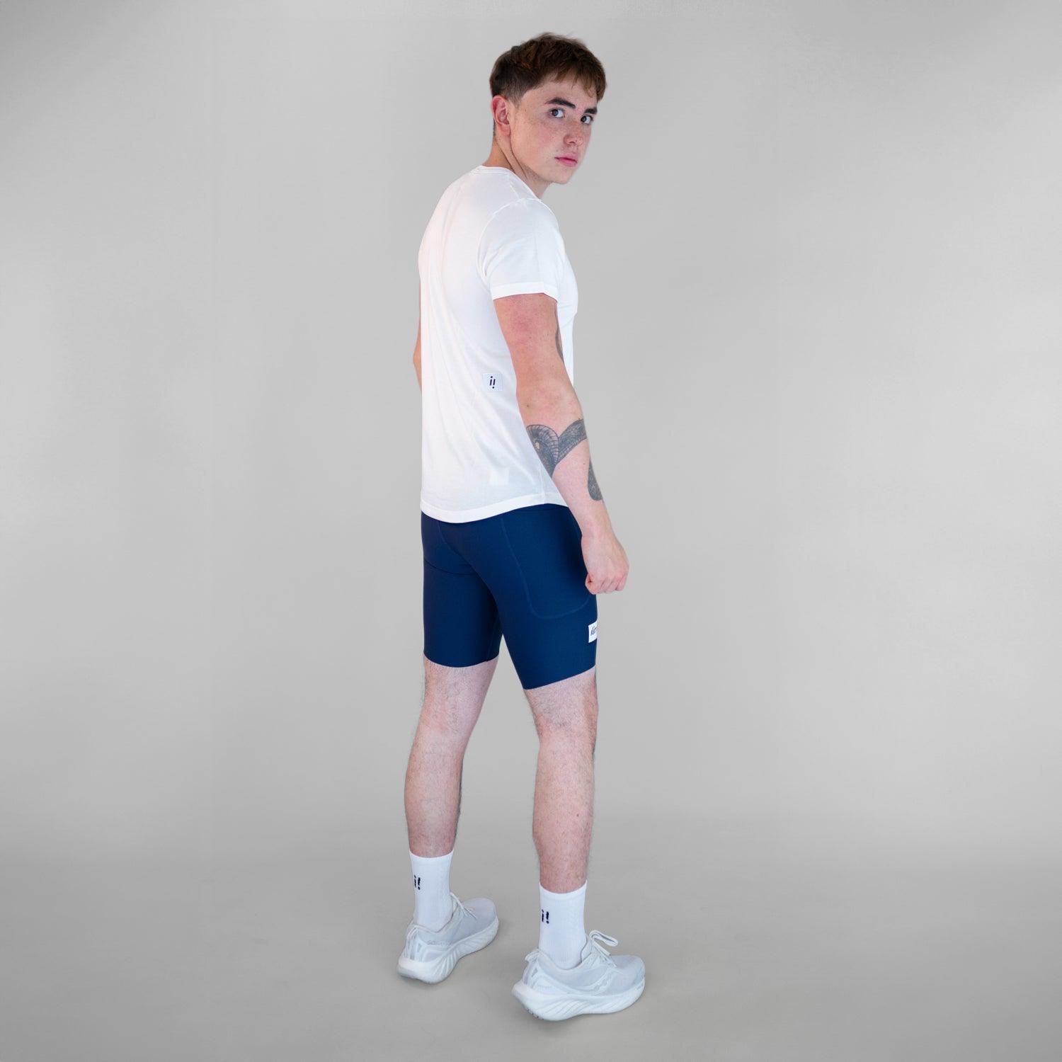 Camiseta running Hombre Comfort Blanca