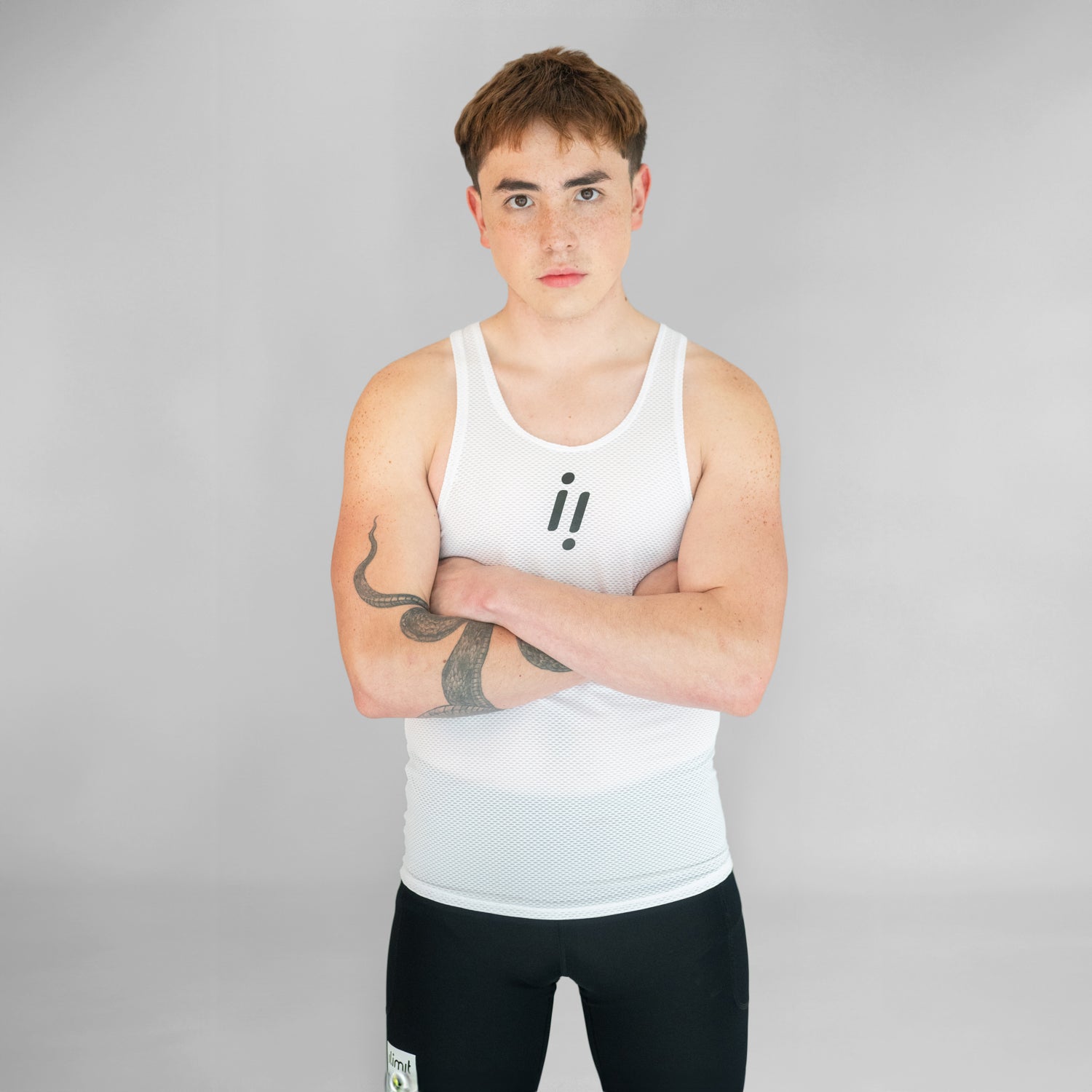 Camiseta Running Hombre Blanca Pro Race ilimit