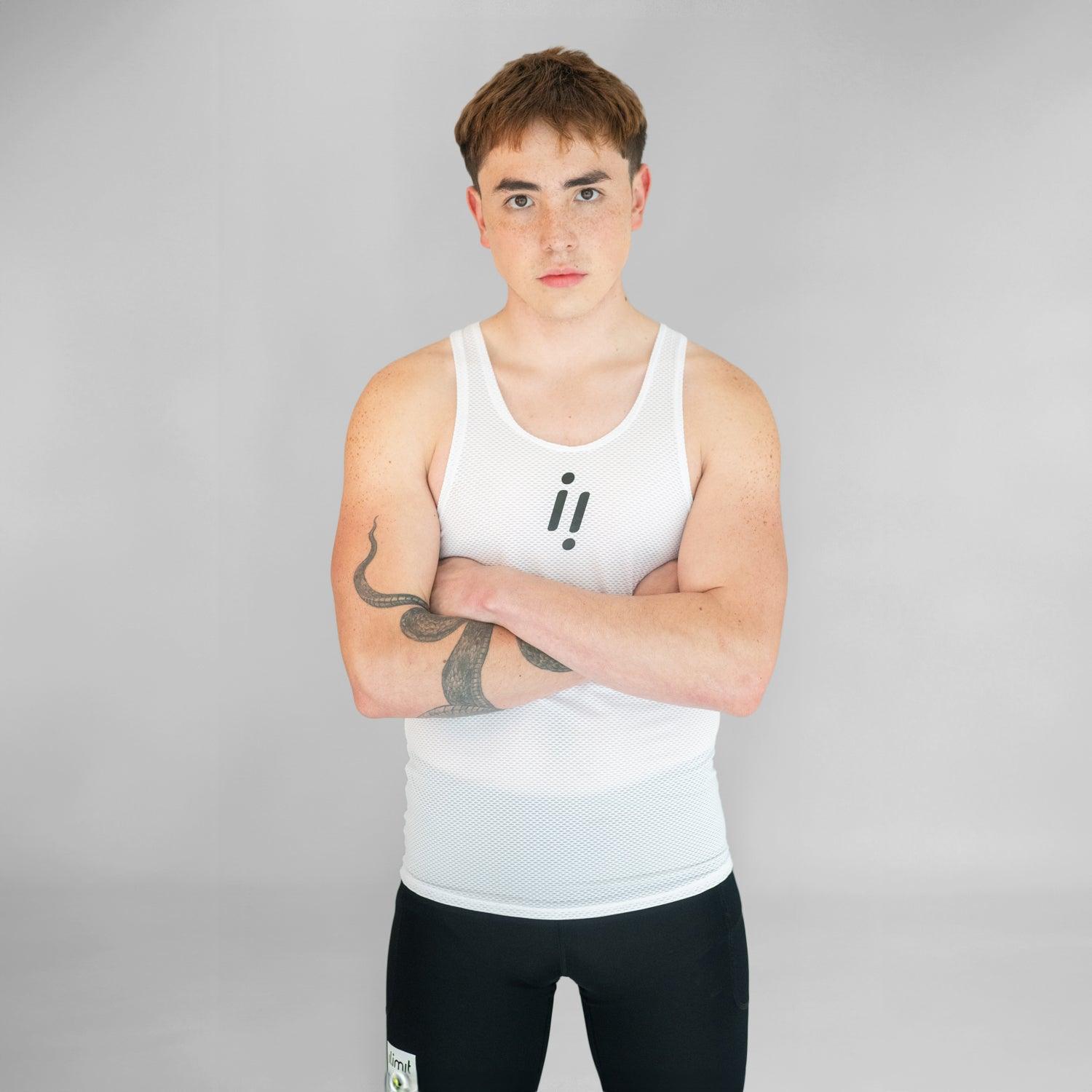 Camiseta Running Hombre  Blanca  Pro Race ilimit