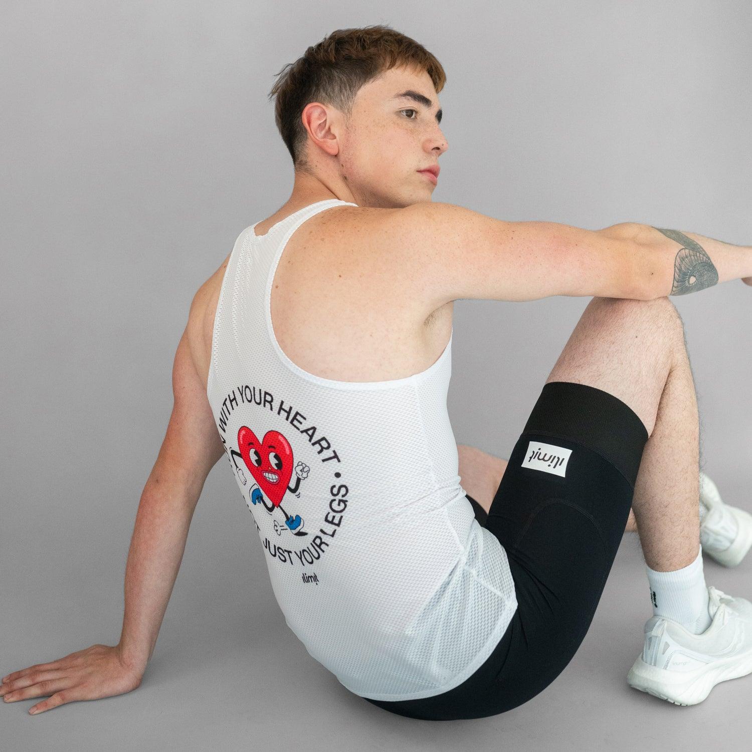 Camiseta Running Hombre Pro Race Blanca