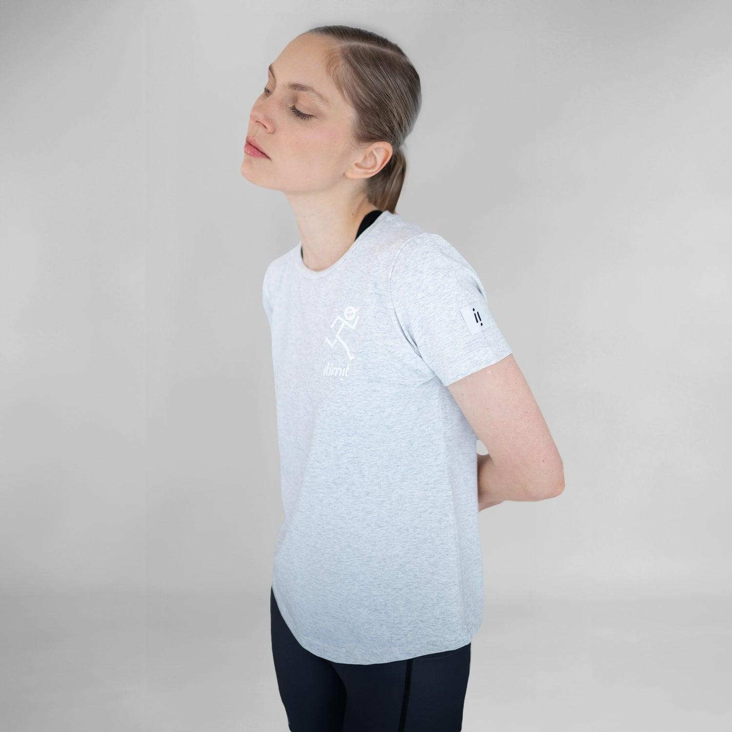 Camiseta Deportiva Mujer gris Altitud