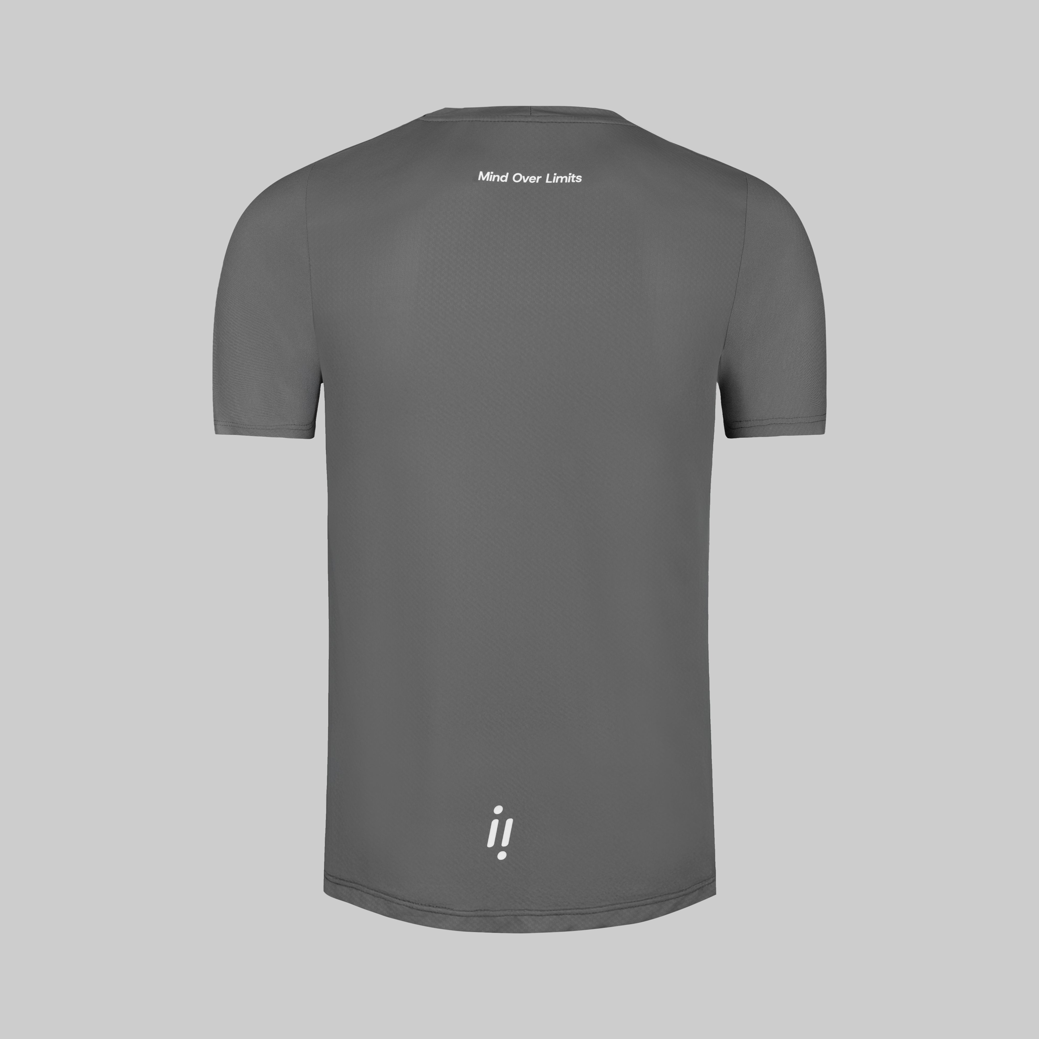 Camiseta Running Hombre Altitud Classic Gris Night