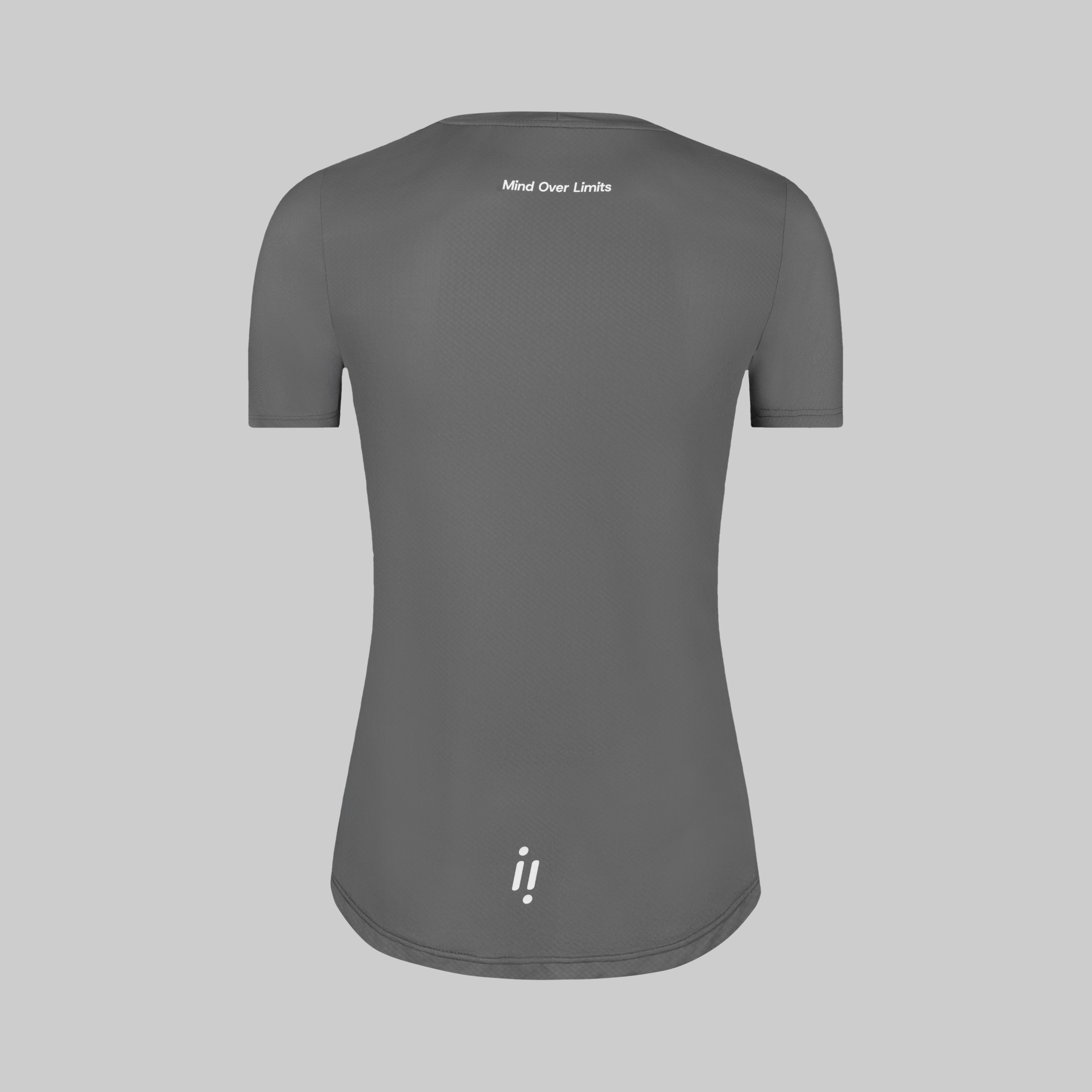 Camiseta Running Mujer Altitud Classic Gris Night.
