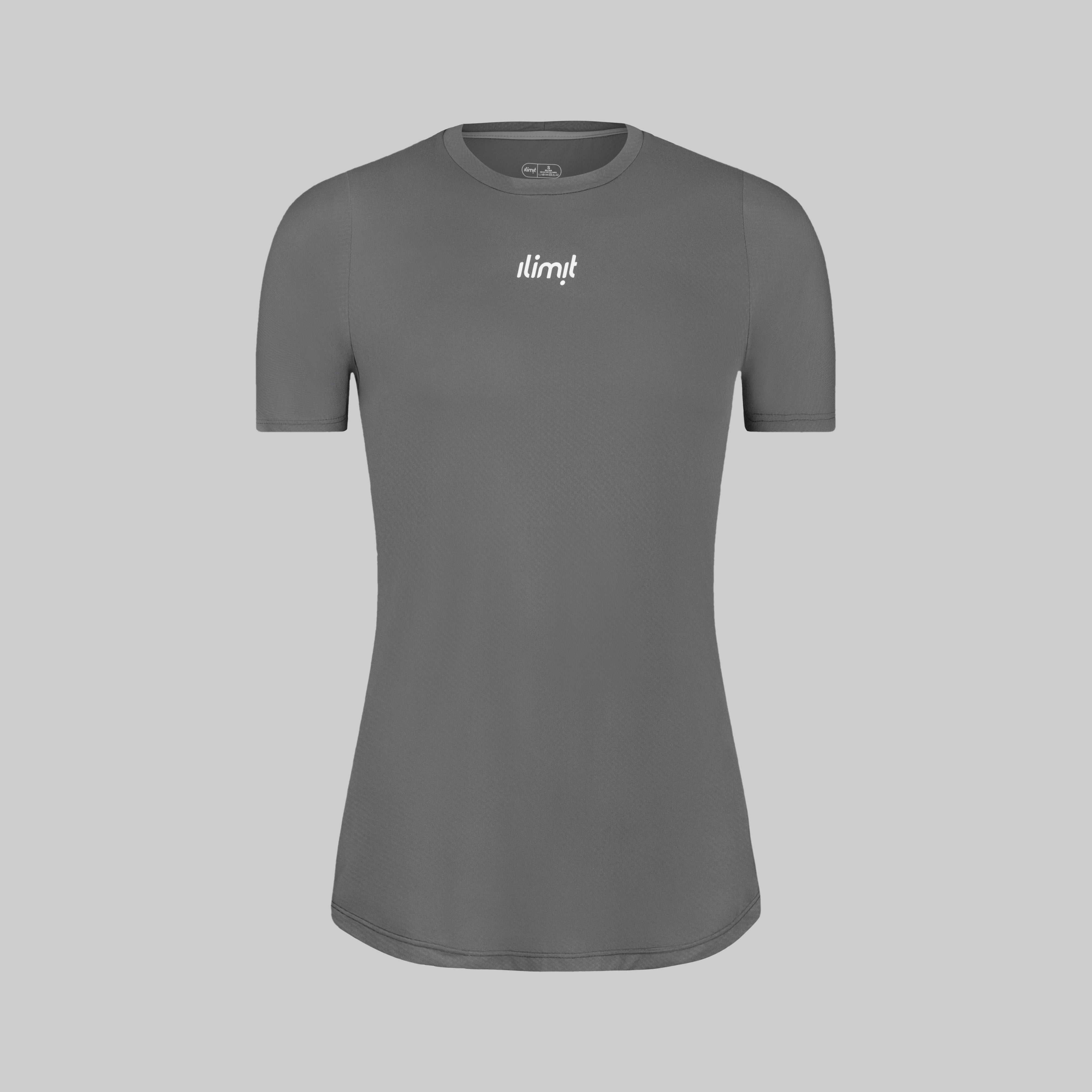 Camiseta Running Mujer Altitud Classic Gris Night.
