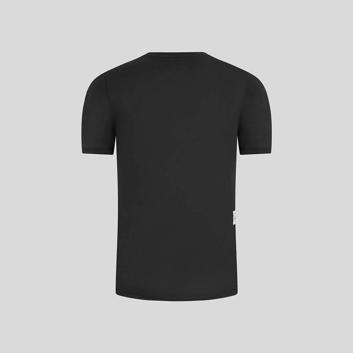 camiseta running  hombre negra