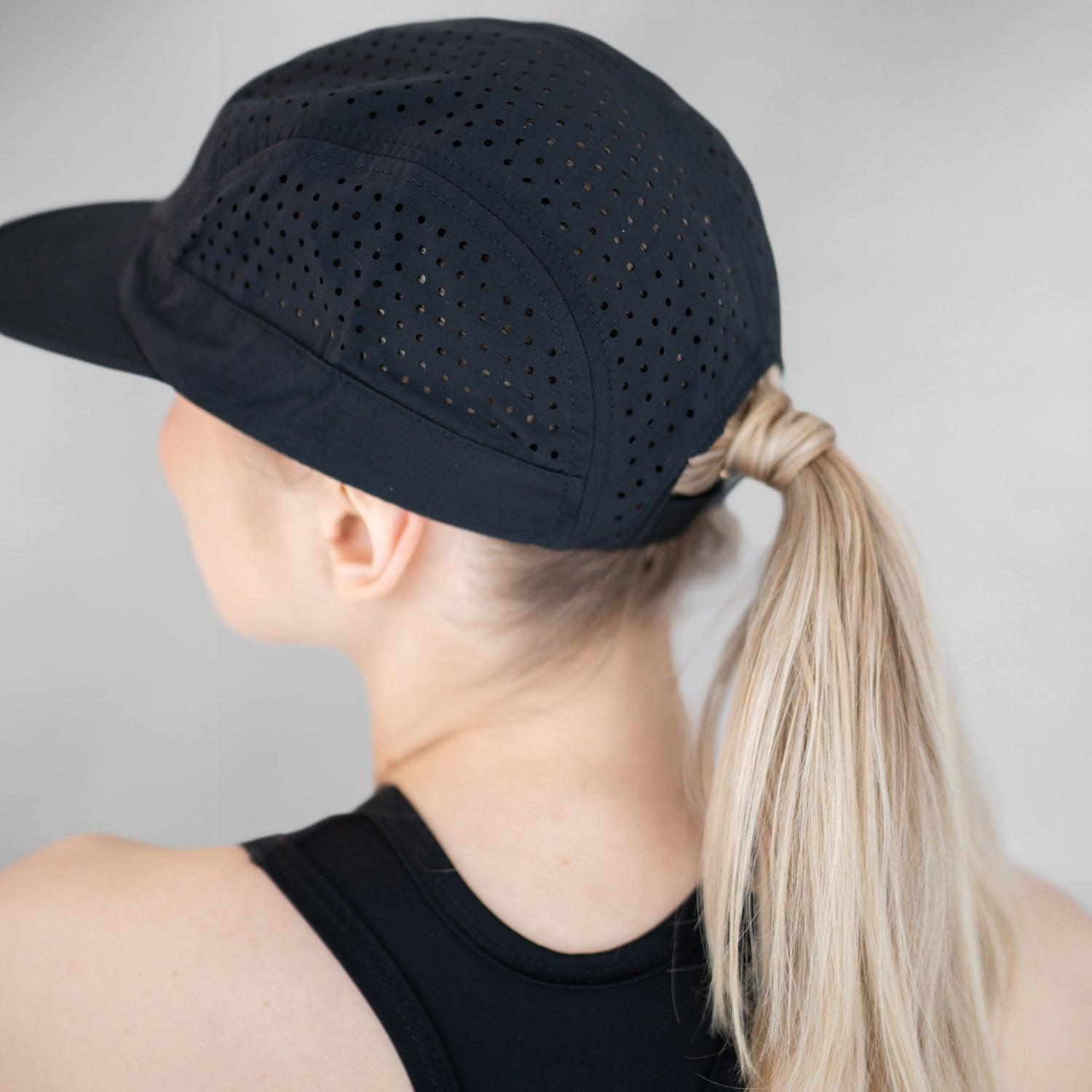 gorra running negra