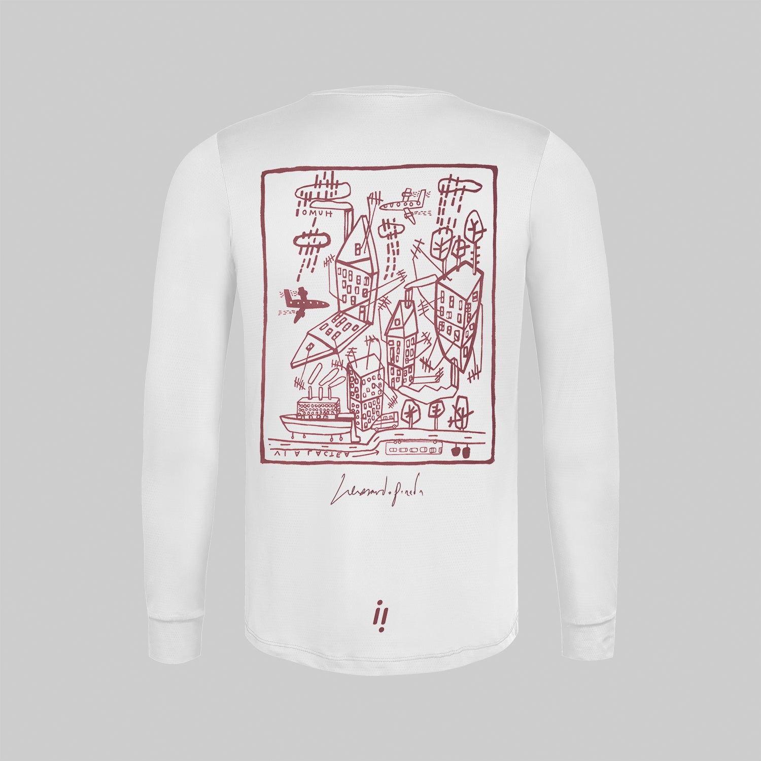 Camiseta Edición Limitada Manga Larga Hombre THE GALLERY - CITY