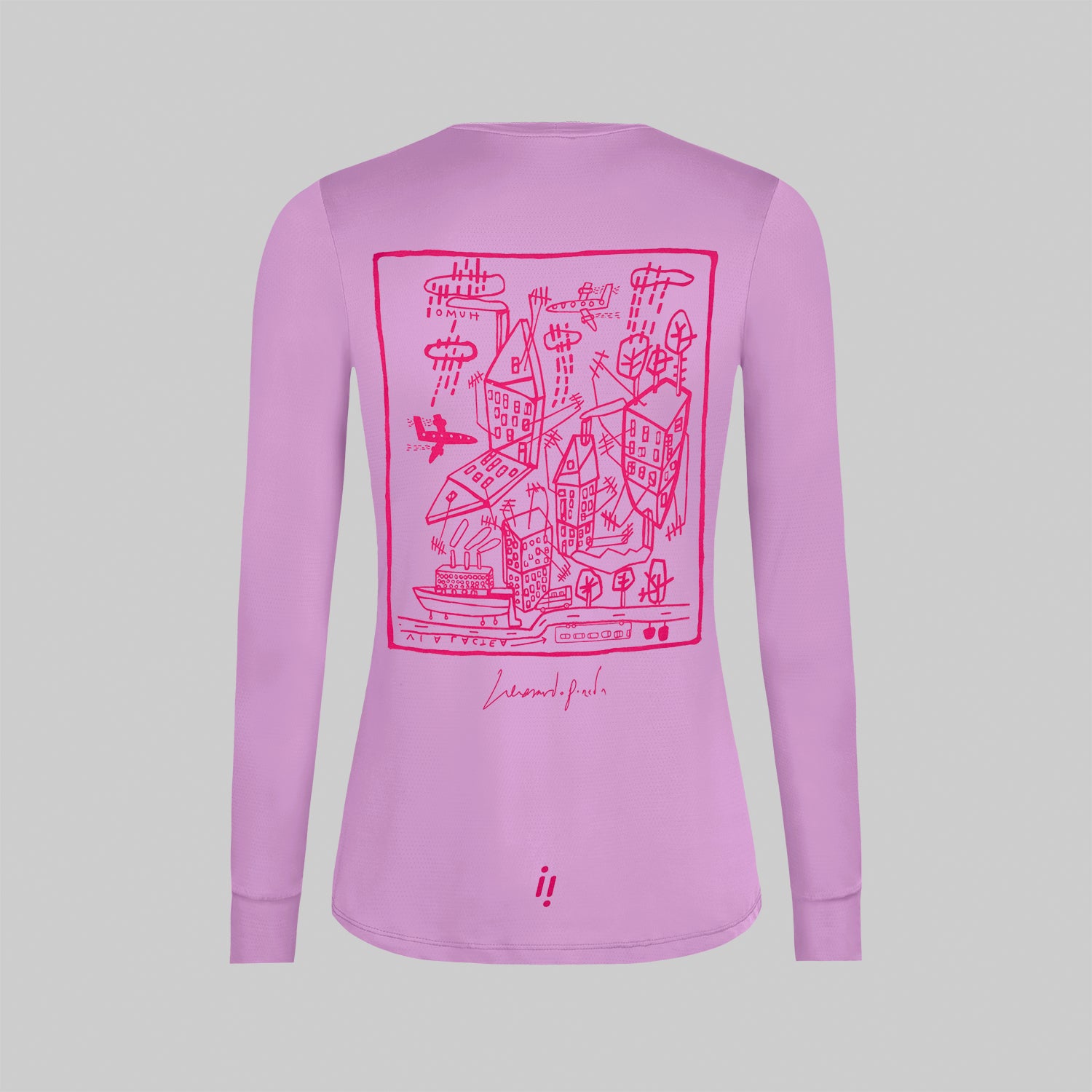 Camiseta Edición Limitada Manga Larga Mujer THE GALLERY - CITY
