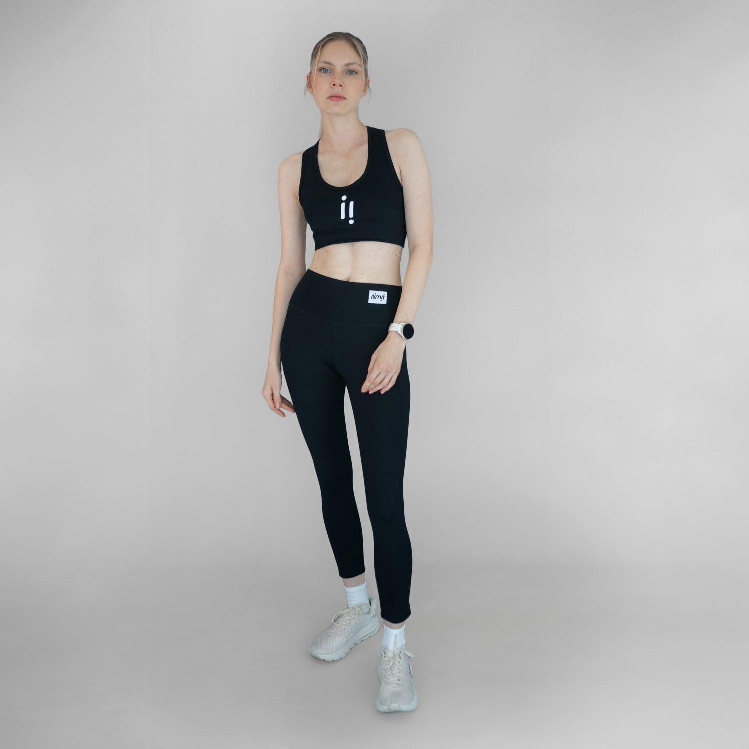 leggin deportivo mujer negro ilimit