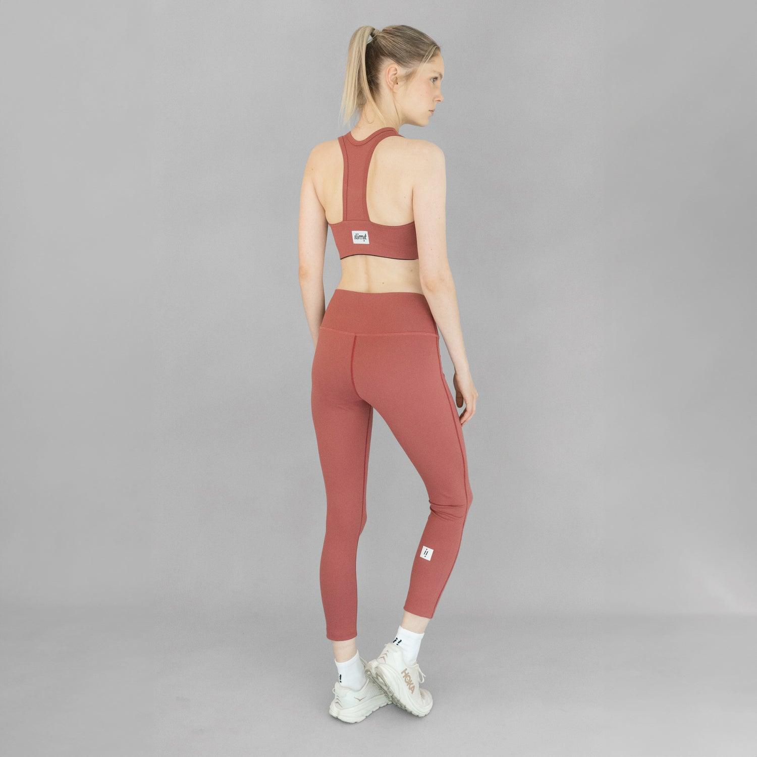 leggins deportivo mujer rojo ilimit