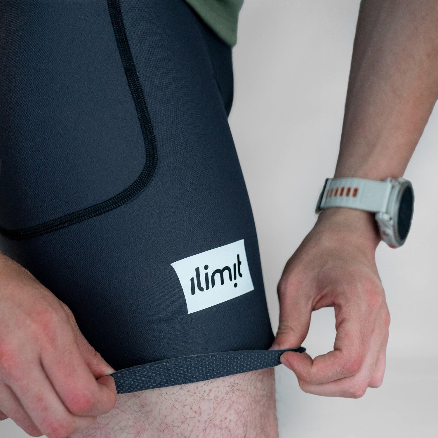 lycra deportiva negra hombre ilimit