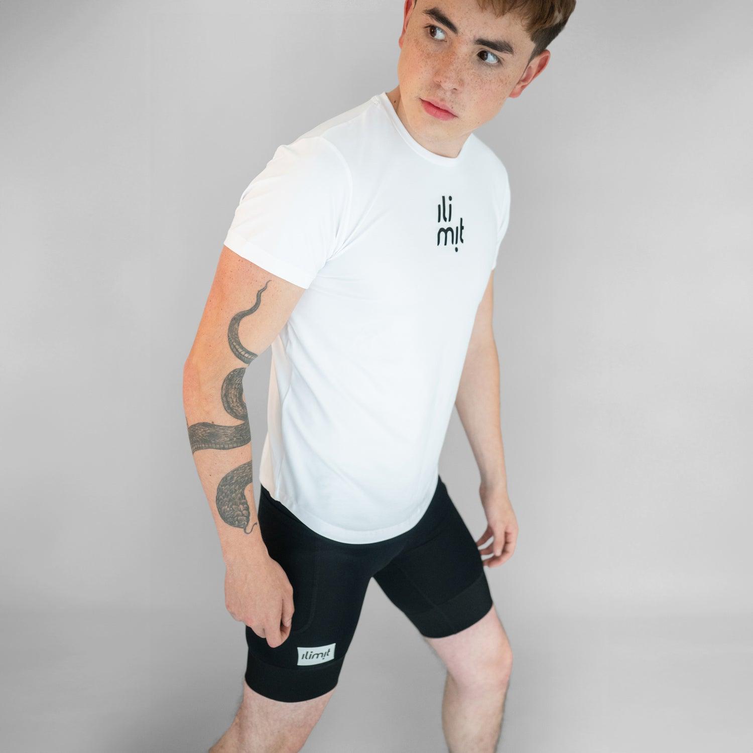 lycra deportiva negra hombre