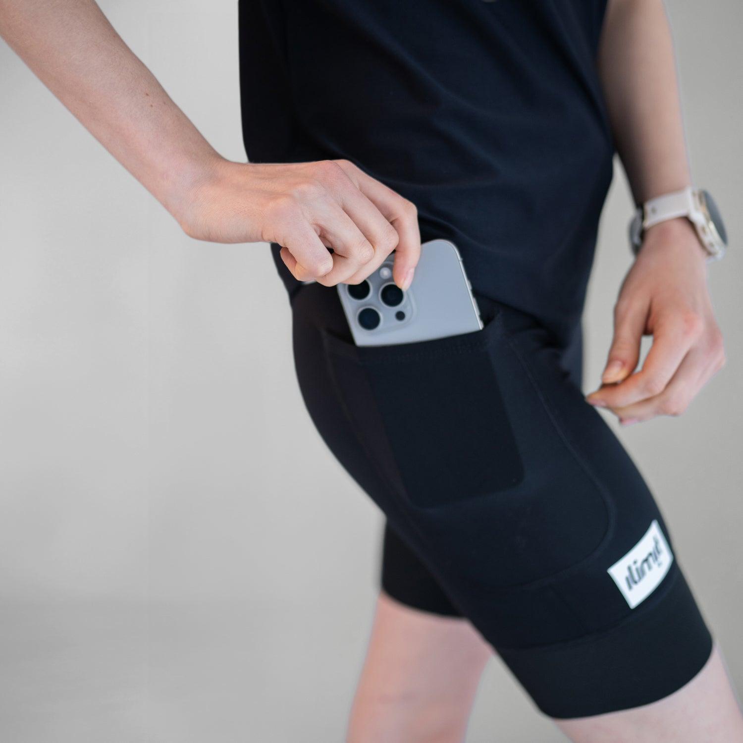 lycra deportiva negra mujer