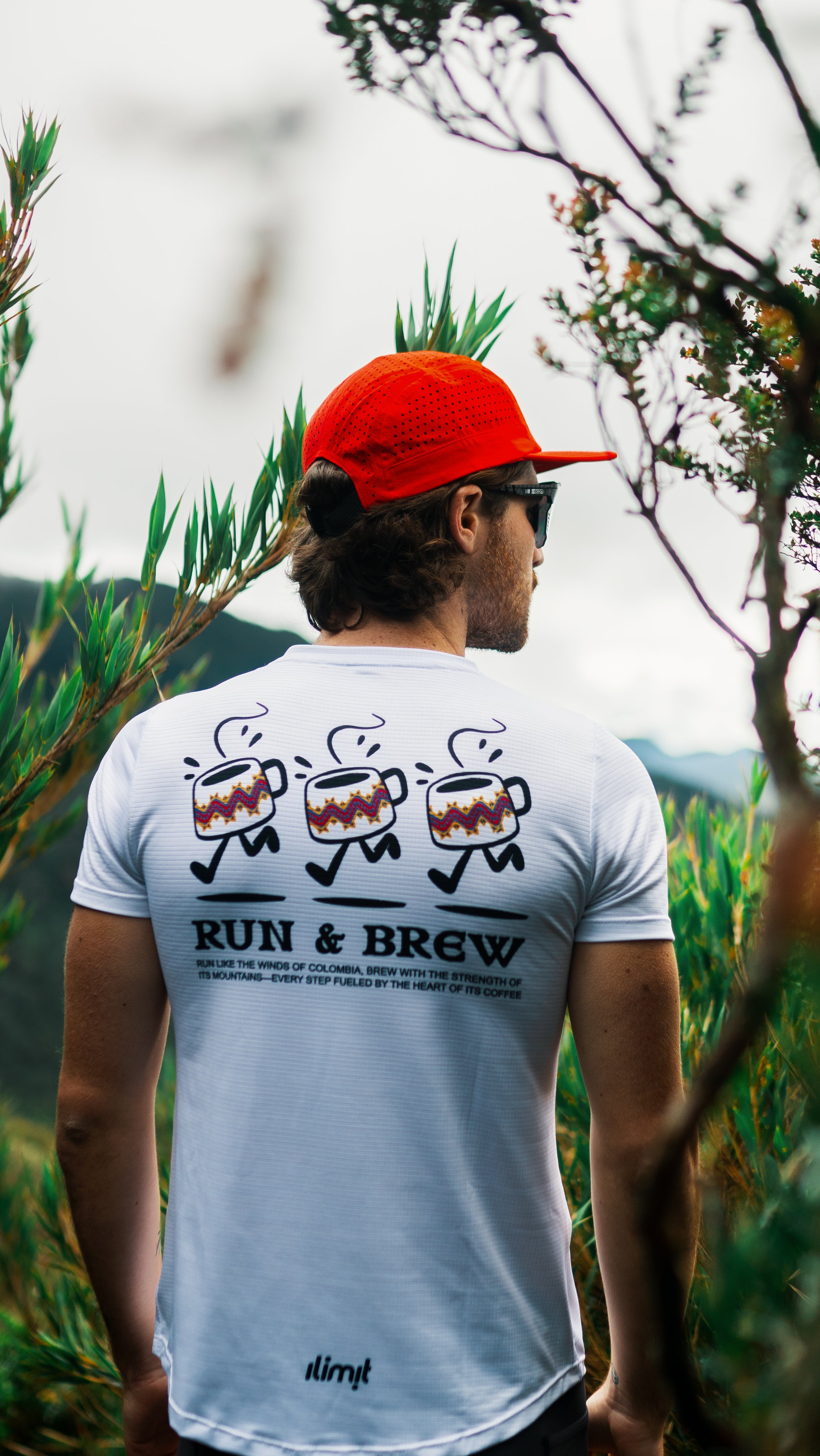 camiseta running run brew