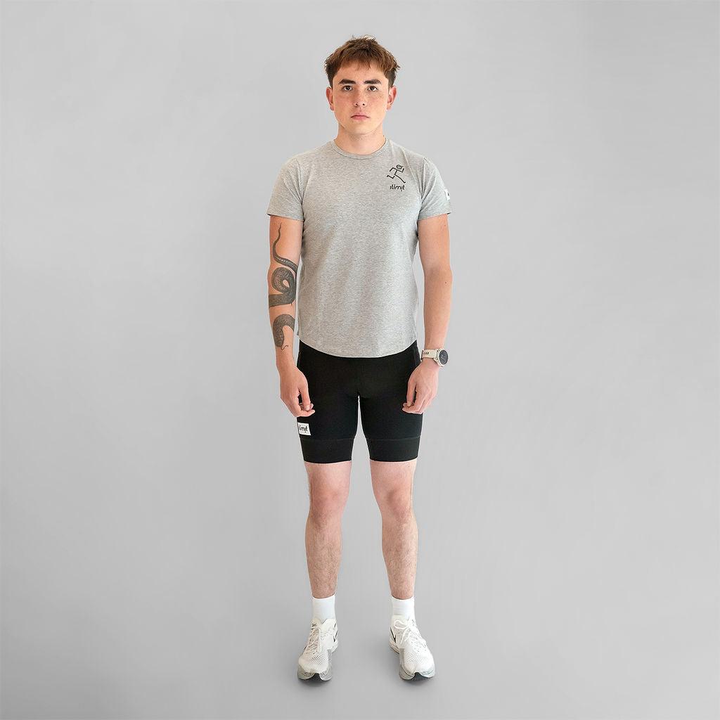 camiseta para running gris