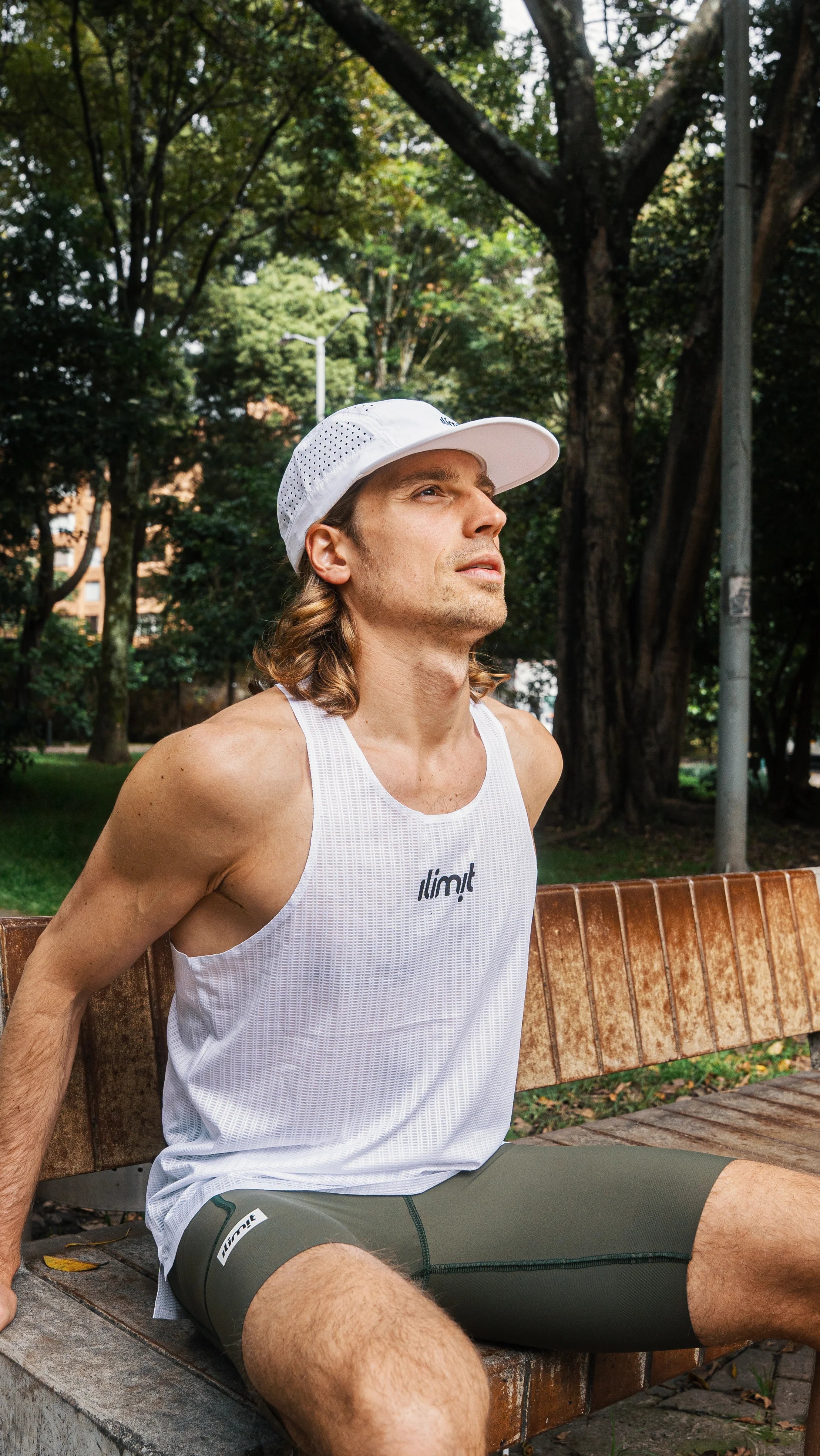 Camiseta Running Esqueleto Hombre Pro Race Blanco