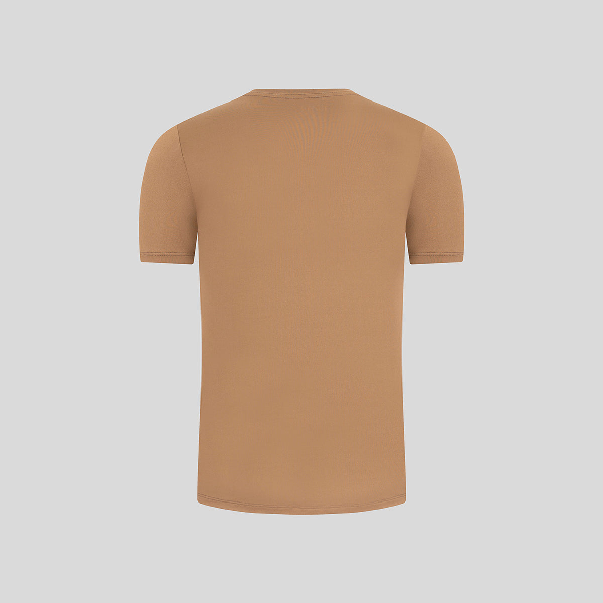 camisetas running hombre cafe
