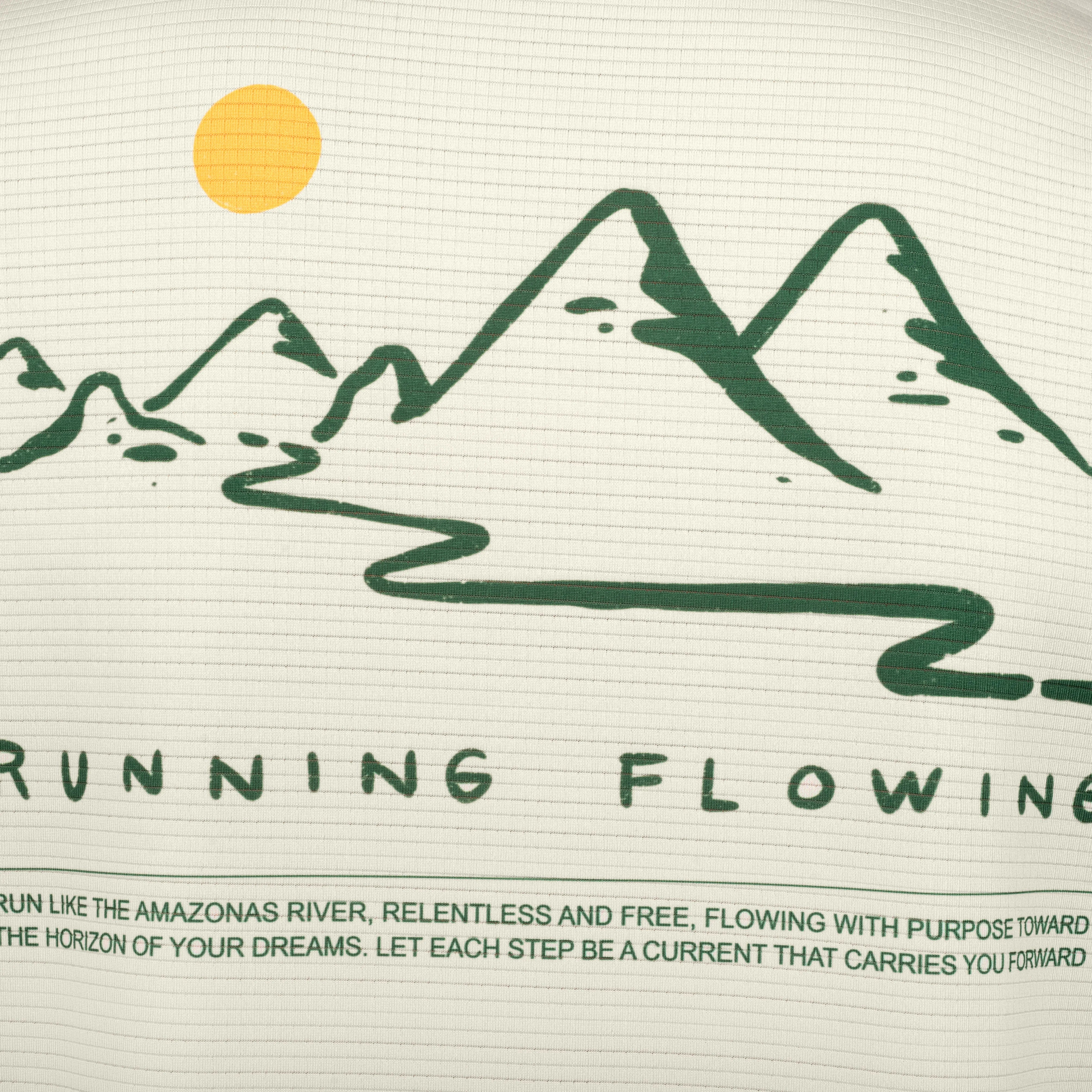 Camisetas Running Hombre running flowing