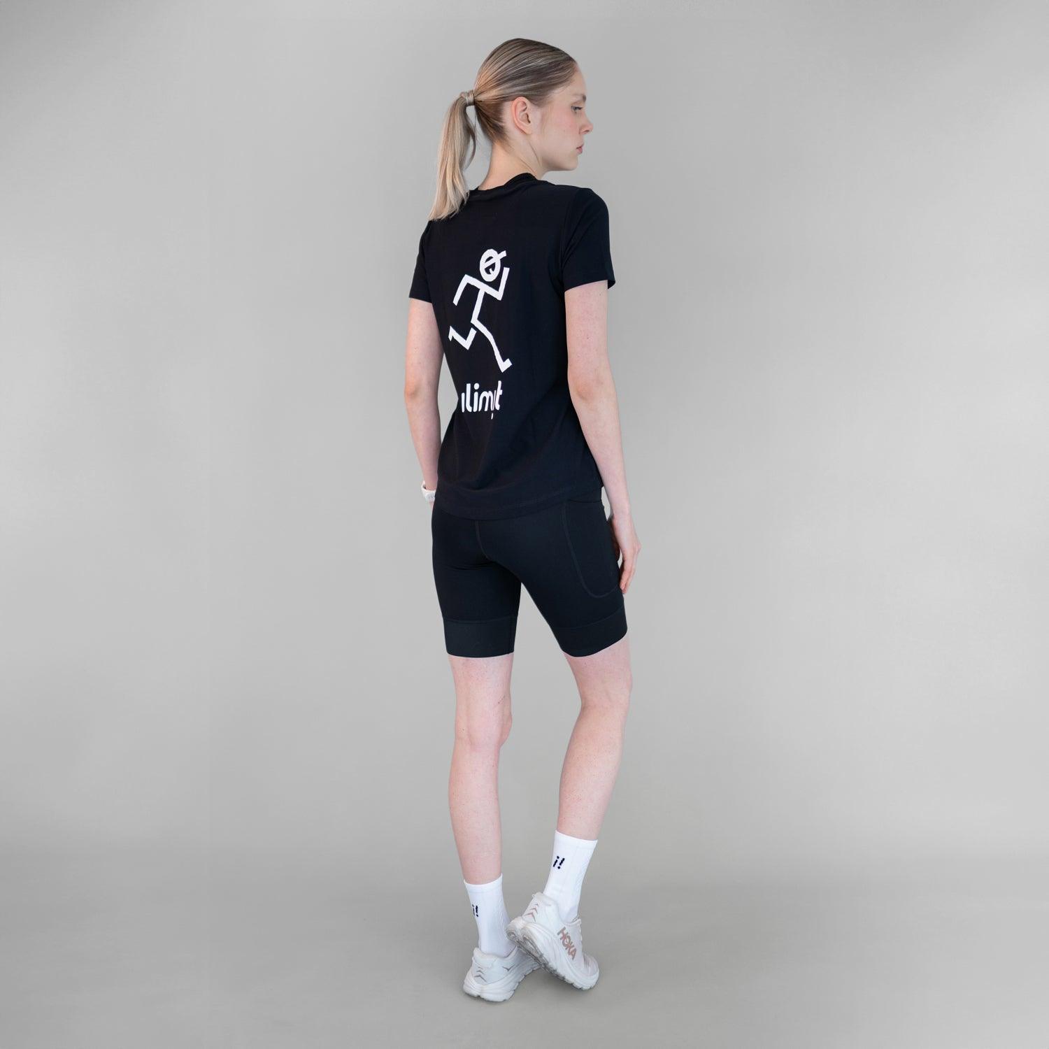 Camiseta Deportiva Mujer Altitud Negra 