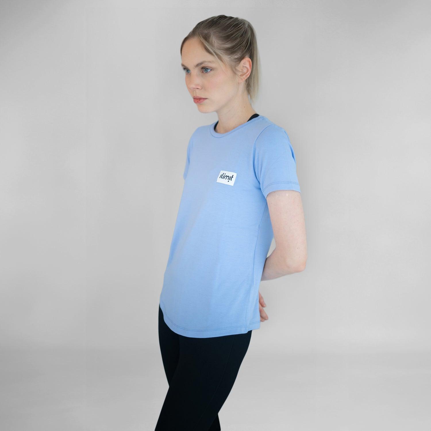 Camiseta Deportiva Mujer Comfort Morada