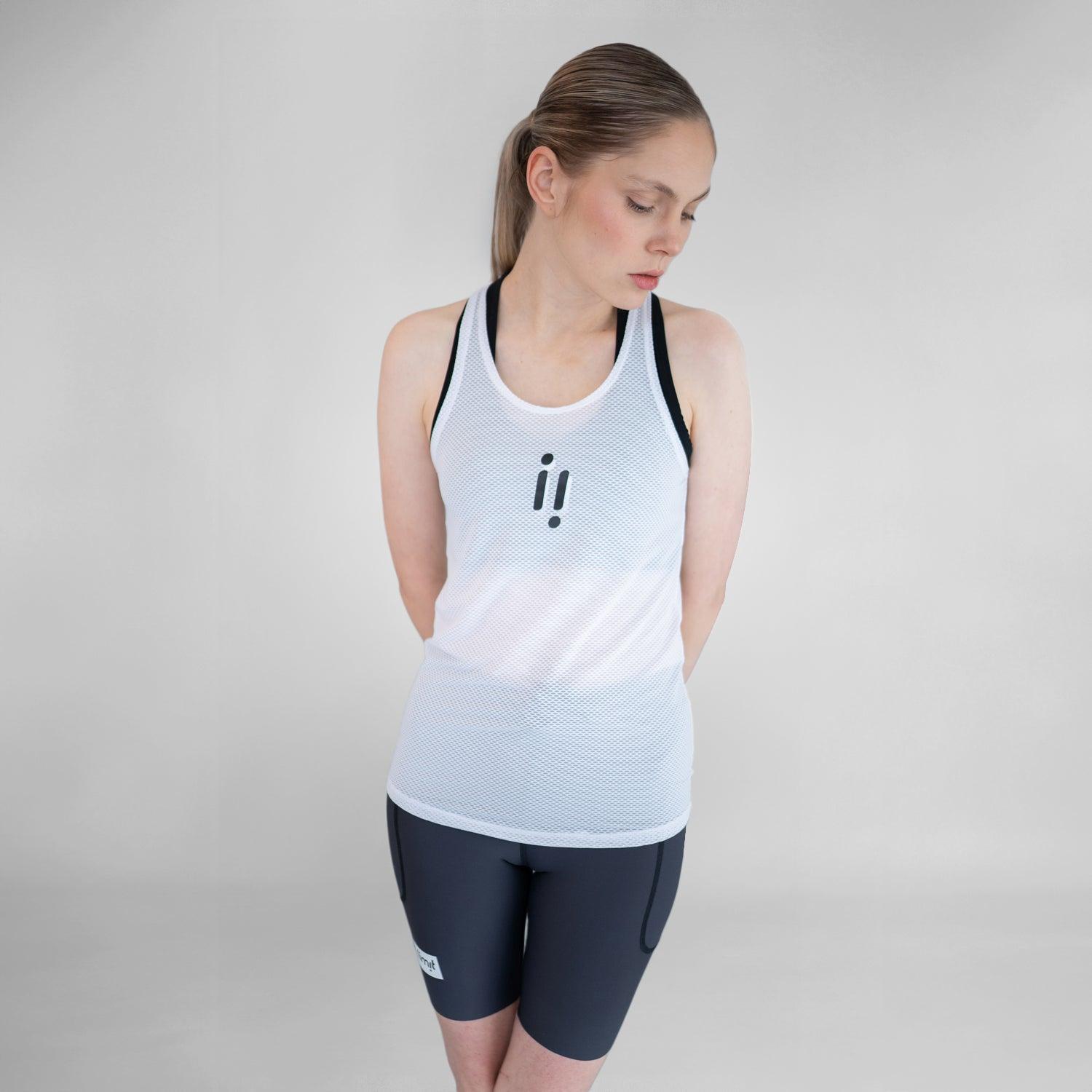 Camiseta Deportiva Mujer Pro Race Blanca - Main Image