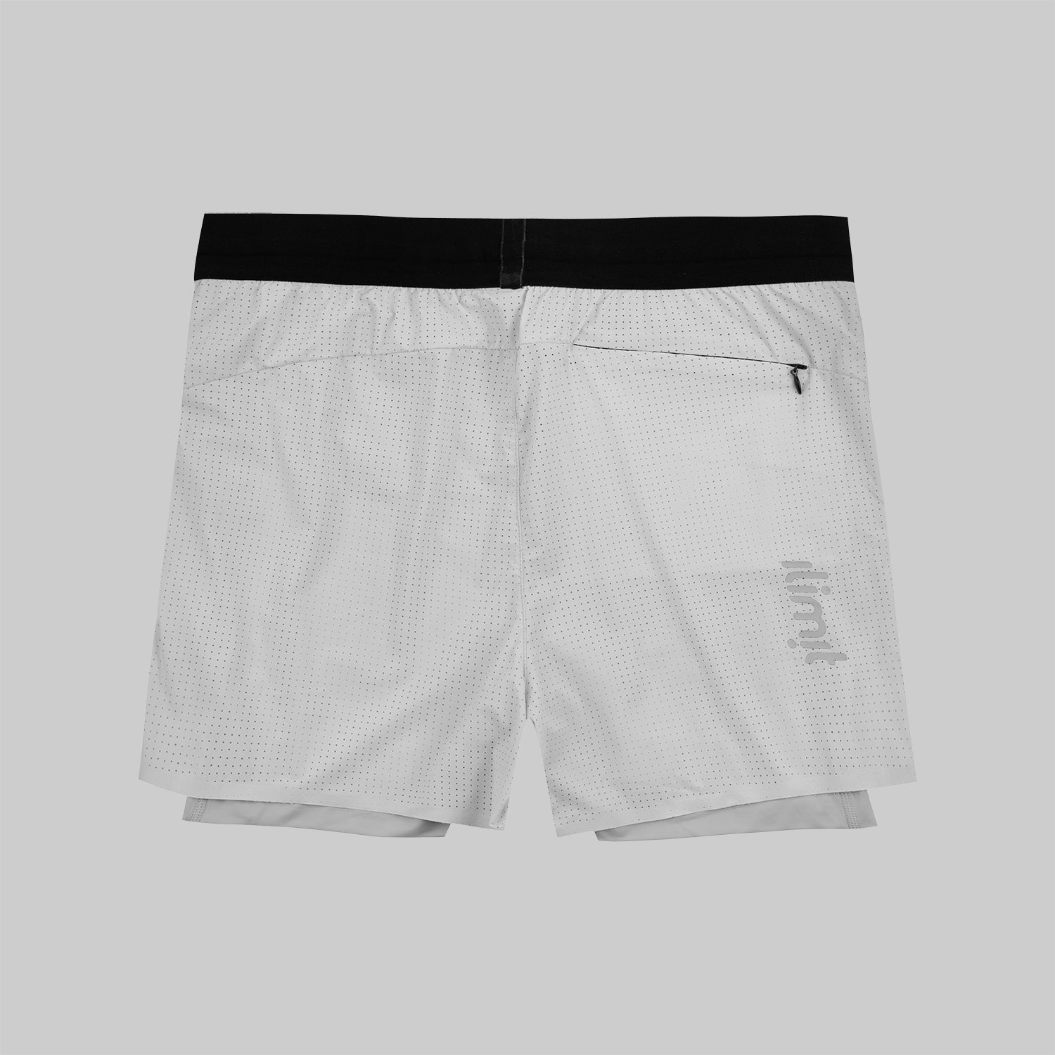Pantaloneta Hombre 5 Inches – Gris Glacier