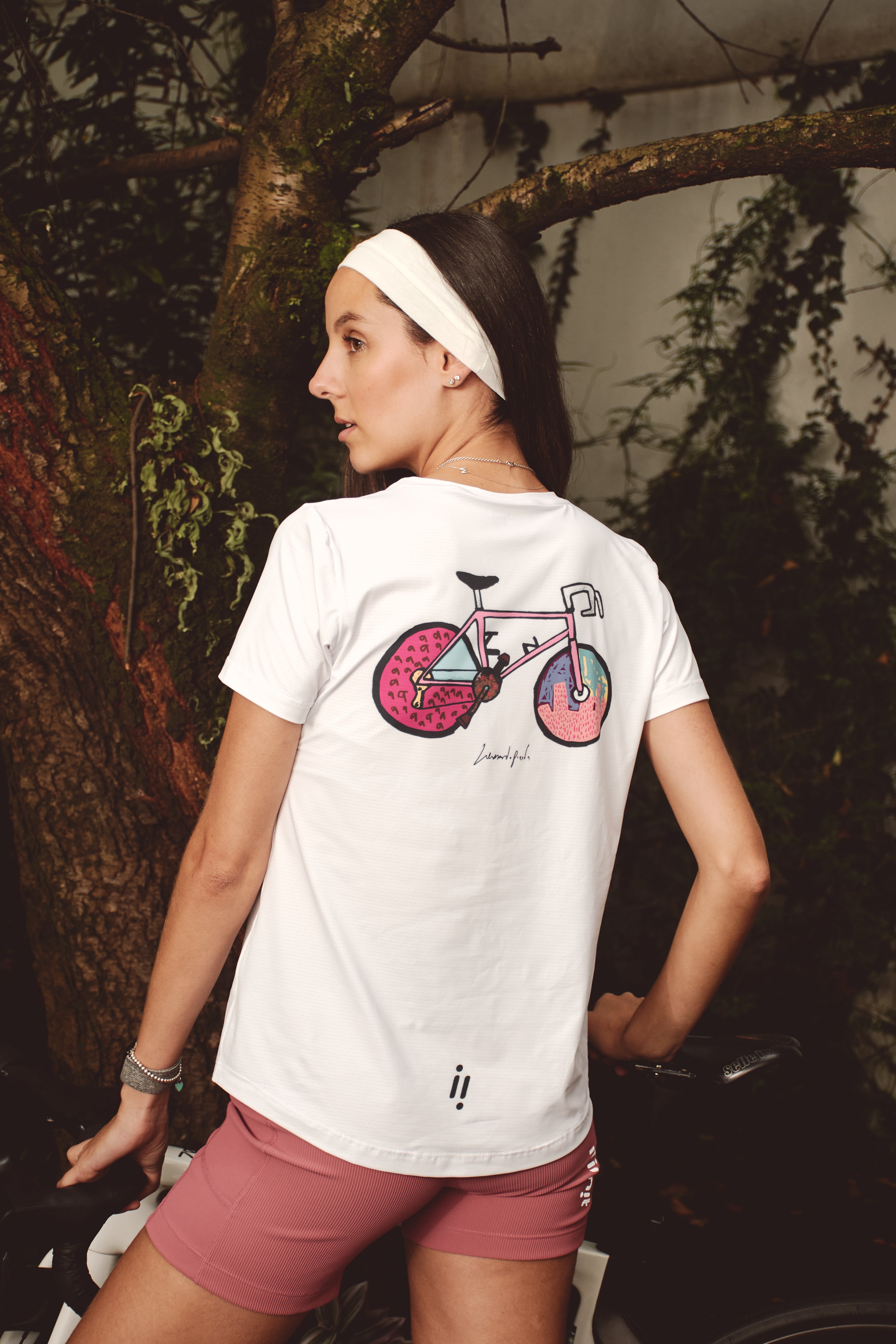 Camiseta Edición Limitada Manga Corta Mujer THE GALLERY – BIKE