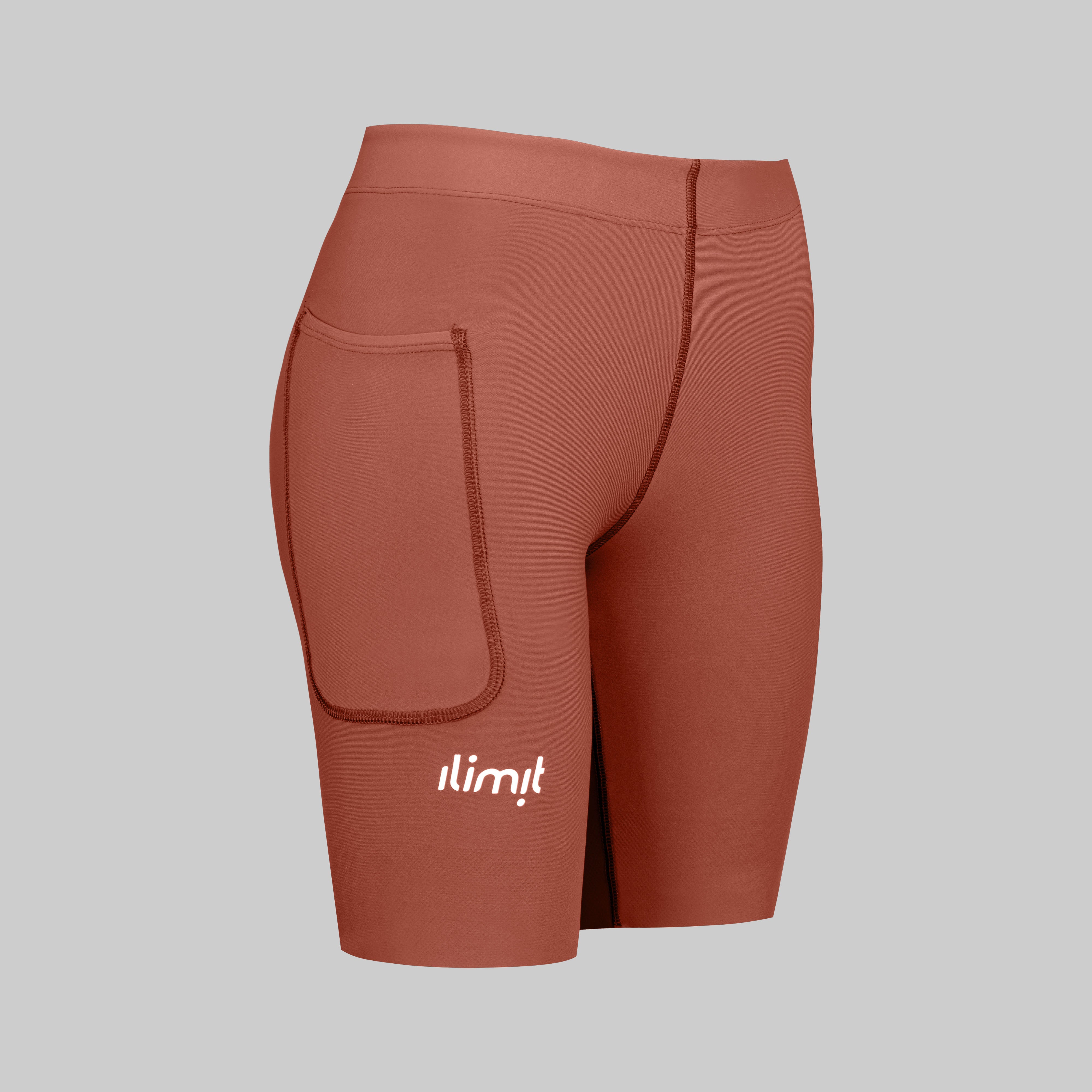 Shorts Deportivos Mujer Coral
