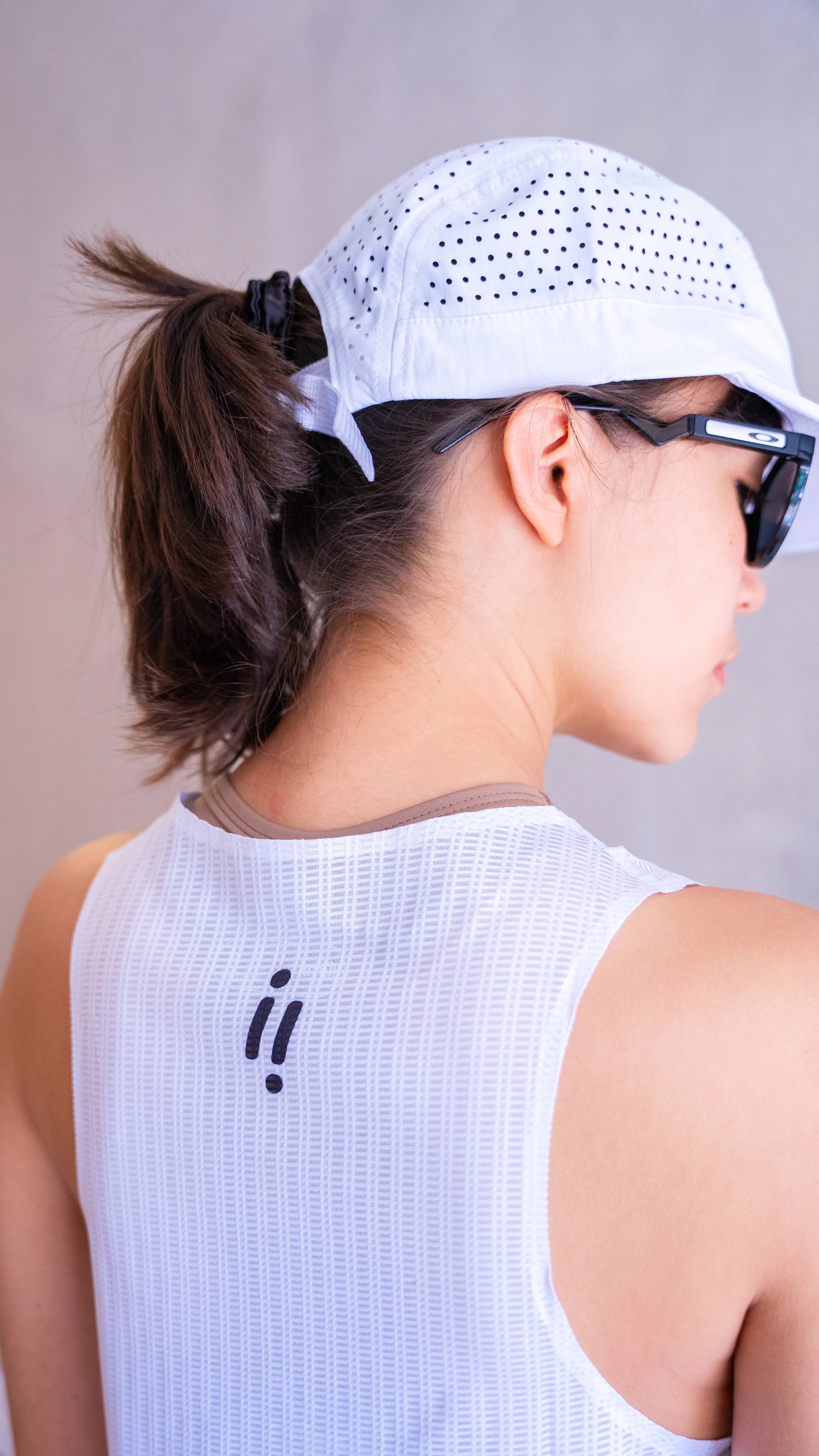 Camiseta Running Esqueleto Mujer  Pro Race Blanco