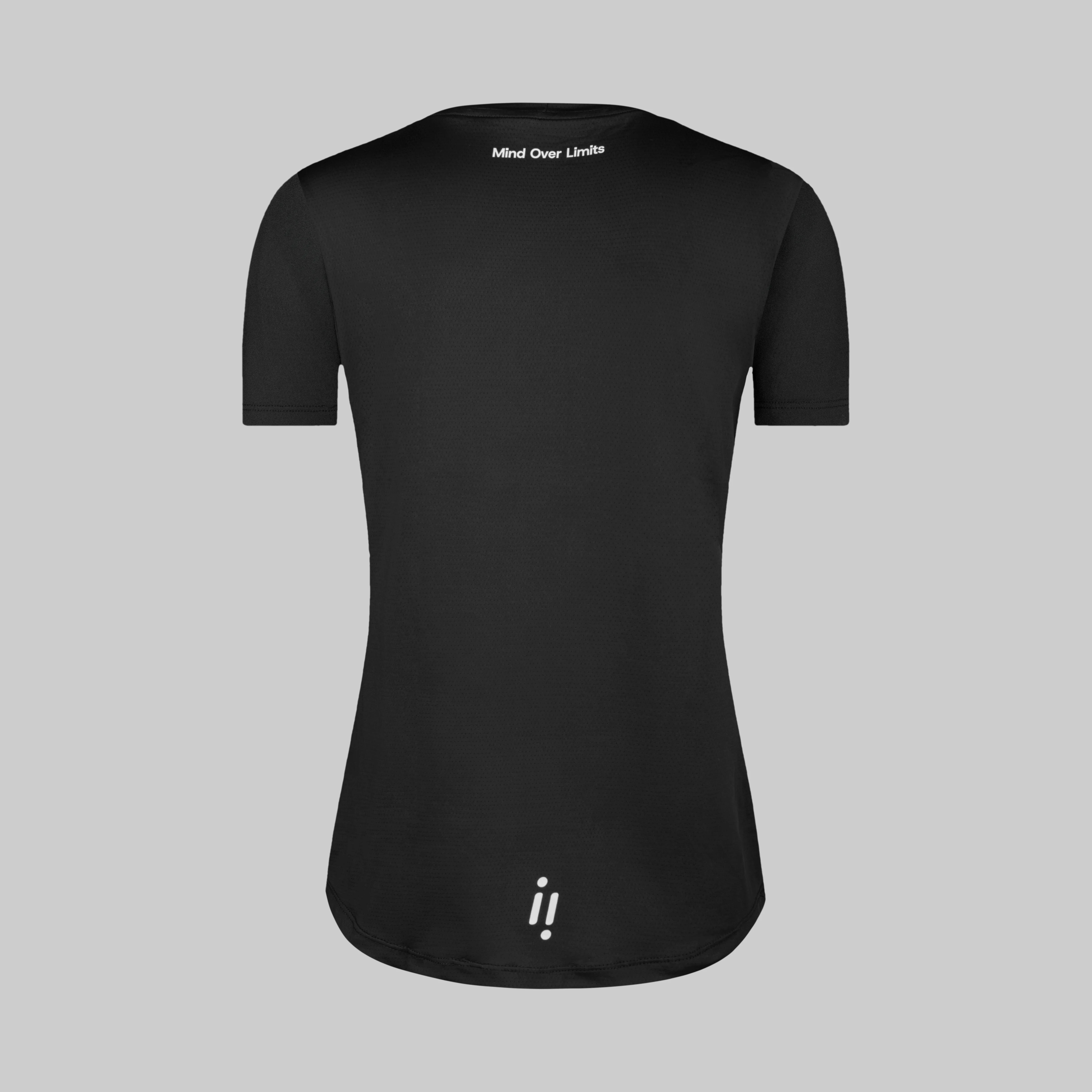 Camiseta Running Mujer  Altitud  Classic Negra