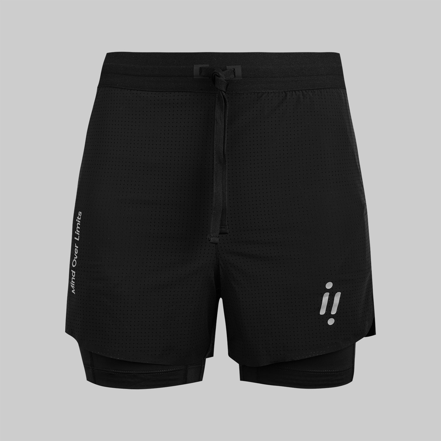 Pantaloneta Hombre 5 Inches - Negra