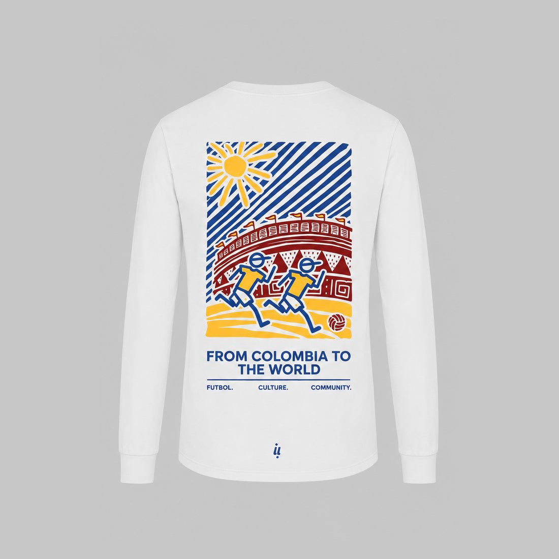 Camiseta Altitud Manga Larga Hombre Club Mundial