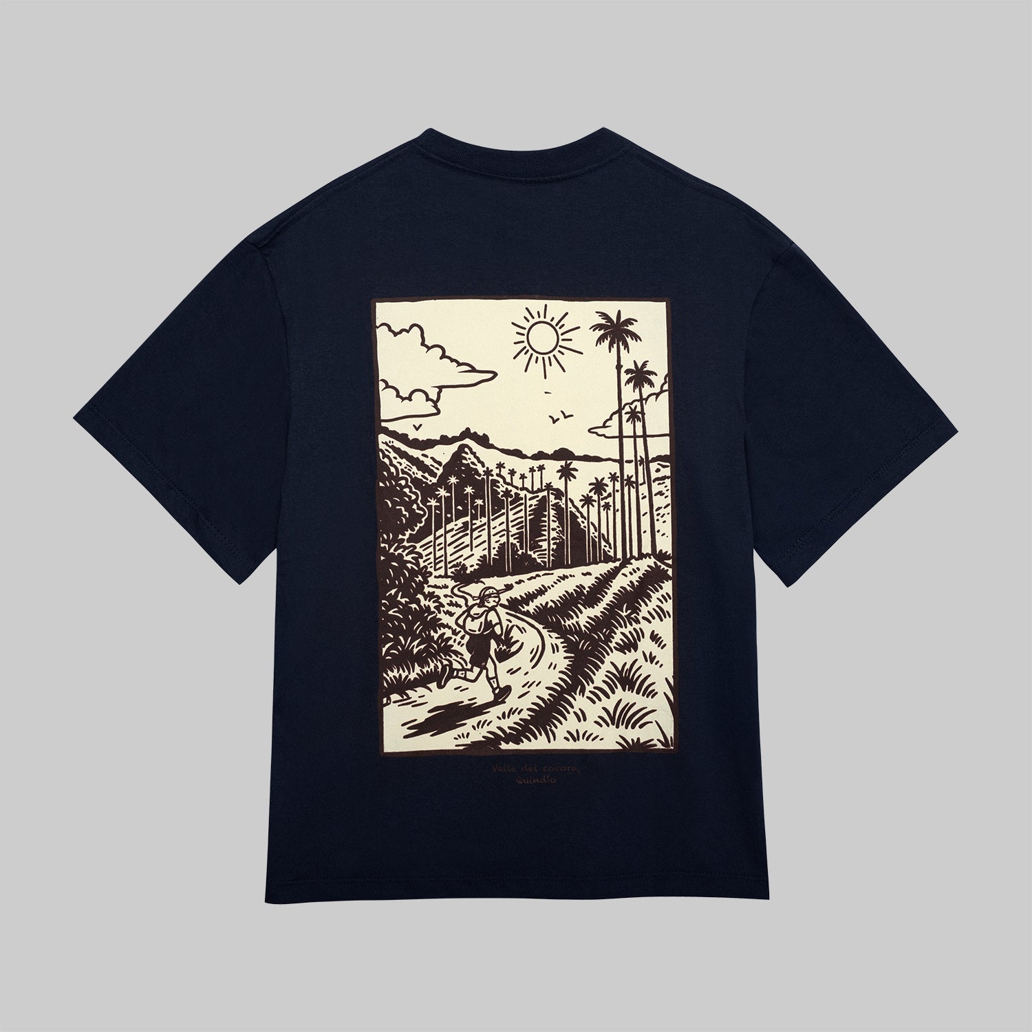 Camiseta Oversize Valle Del Cocora