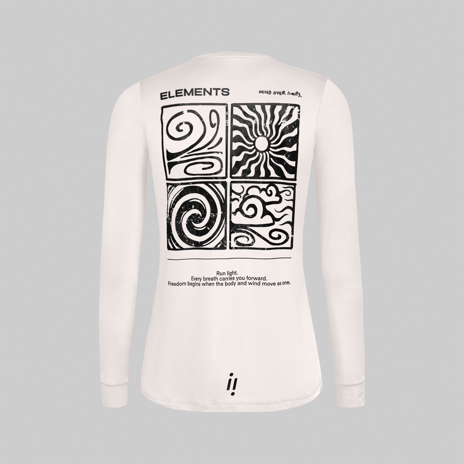 Camiseta Manga Larga Running Mujer Wind